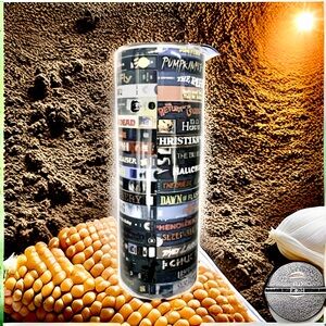 Horror Movie Title -Themed Tumbler